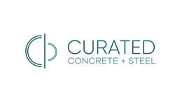 Logo Curated Concrete + Steel